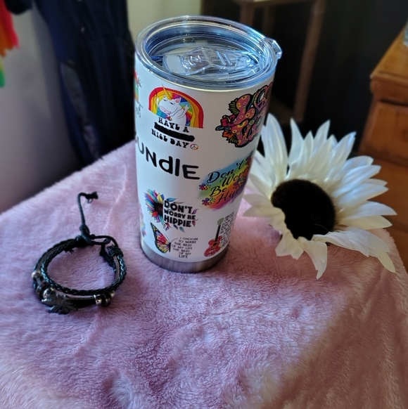 Colorful Vibrant Hippie Mug - Picture 2 of 4